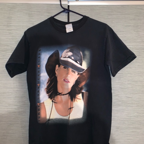 Terry Clark Tour T-shirt 2005 Size small - Picture 5 of 6